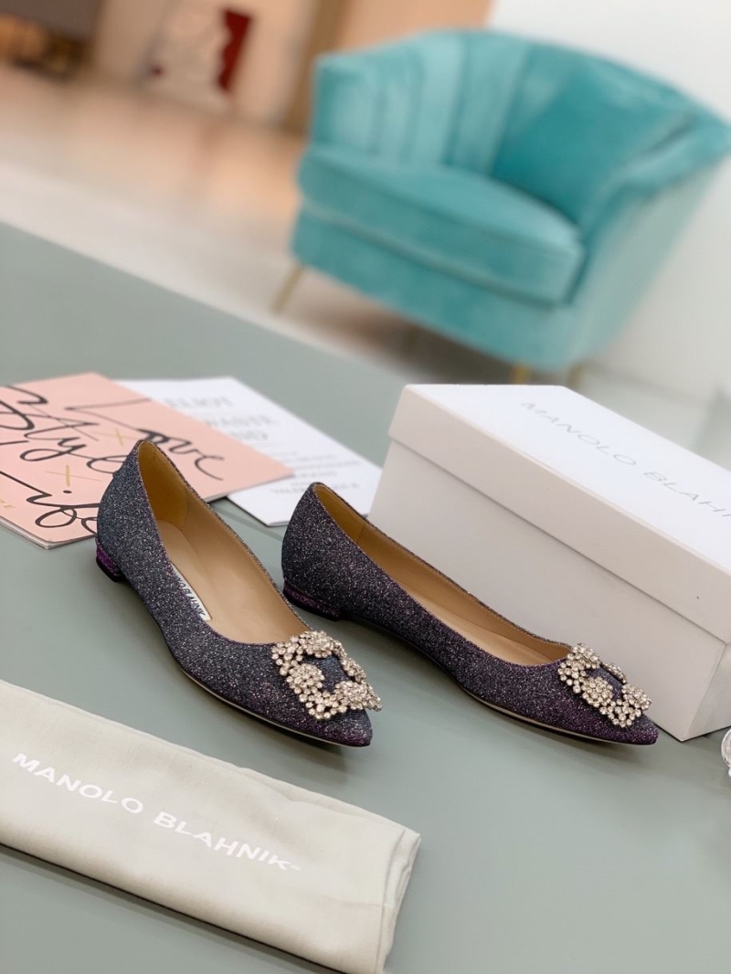 Manolo Blahnik flat shoes